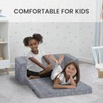 Serta Perfect Sleeper Extra Wide Sofa Lounger - Grey