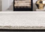 Ivory & Silver Distressed Area Rug 8' x 10