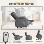 Flamaker Power Lift Recliner Chair with Massage