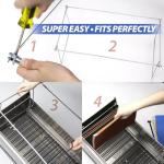 Adjustable Hanging File Frame Set - Silver