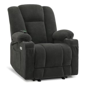 MCombo Electric Recliner Chair with Heat & USB
