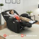 MCombo Electric Recliner Chair with Heat & USB