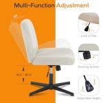DUMOS Wide Comfy Adjustable Office Chair