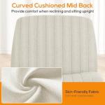 DUMOS Wide Comfy Adjustable Office Chair