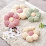 Soft Sage Green Flower Throw Pillow 14.9