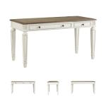 Realyn French Country Lift Top Desk with USB