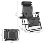 Sweetcrispy Set of 2 Portable Zero Gravity Chairs