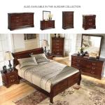 Alisdair Traditional 2 Drawer Nightstand, Dark Brown