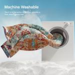 Bohemian Floral Medallion 4x6 Area Rug