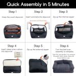 Cozy Gray Plush Pet Sofa Bed for Cats & Dogs