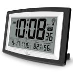 Atomic Clock with Temp & Humidity Monitor – 12.5 Inch