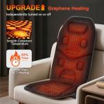 Comfier Heated Massage Seat Cushion with Vibrations