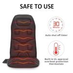 Comfier Heated Massage Seat Cushion with Vibrations