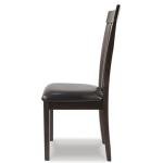 Hammis Rake Back Dining Room Chairs, Set of 2