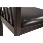 Hammis Rake Back Dining Room Chairs, Set of 2