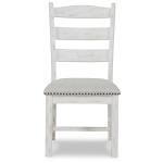 Valebeck Vintage Farmhouse Cushioned Dining Chairs, 2 Pack