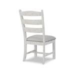 Valebeck Vintage Farmhouse Cushioned Dining Chairs, 2 Pack