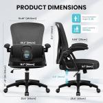 Ergonomic Office Chair with Adjustable Lumbar Support