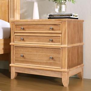 Merax Mid-Century Modern 3-Drawer Nightstand