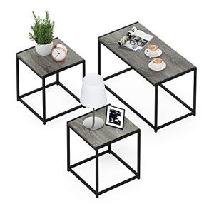 Modern Coffee Table Set with 2 End Tables