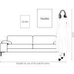 Framed Colorful Wildflower Canvas Art Set