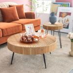 Modern Farmhouse Nesting Coffee Table Set