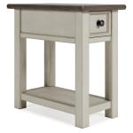 Bolanburg Farmhouse Chair Side Table, Light Brown