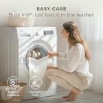 Cozy Cream Queen Fluffy Comforter Set