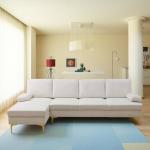 ChicFurnit Modern L-Shaped Sofa for Small Spaces