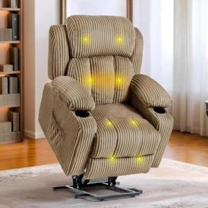 FLEXISPOT Electric Lift Recliner Chair with Massage