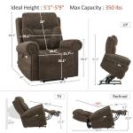 MCombo Dual Motor Lift Recliner Chair with Massage