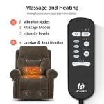 MCombo Dual Motor Lift Recliner Chair with Massage