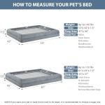 Large Orthopedic Dog Bed with Washable Covers