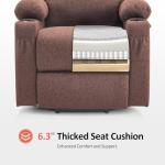 MCombo Medium Power Lift Recliner Chair with Massage