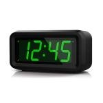 Compact Green LED Digital Wall Clock