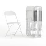 Flash Furniture Hercules Series Stackable Folding Chairs Set