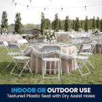 Flash Furniture Hercules Series Stackable Folding Chairs Set