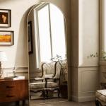Gold Arched Full Length Leaning Mirror 64"x21
