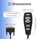 Replacement Hand Control Remote for Lift Chairs