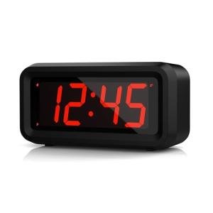 LED Digital Wall Clock with Adjustable Brightness
