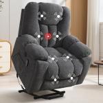 Power Lift Recliner Chair with Massage & Heat