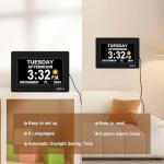 Extra Large Digital Alarm Clock with Calendar