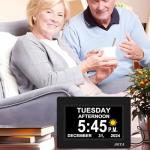 Extra Large Digital Alarm Clock with Calendar