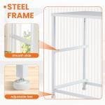 Stylish Set of 2 Nightstands with Drawers