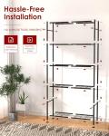 5-Tier Heavy Duty Metal Storage Shelves