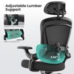 Ergonomic Mesh Office Chair with Adjustable Headrest