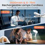 Portable Rechargeable Foldable LED Table Lamp