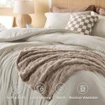 5-Piece Queen Comforter Set with Throw Blanket