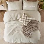 5-Piece Queen Comforter Set with Throw Blanket