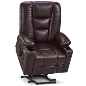 MCombo Large Power Lift Recliner with Massage & Heat